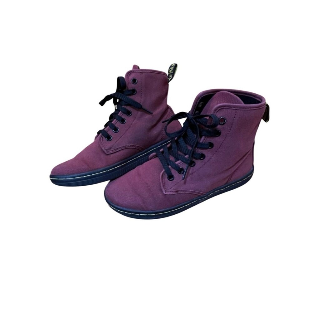 Dr. Martens Sneakers High Top Canvas Shoreditch Skater Streetwear Tie Booties